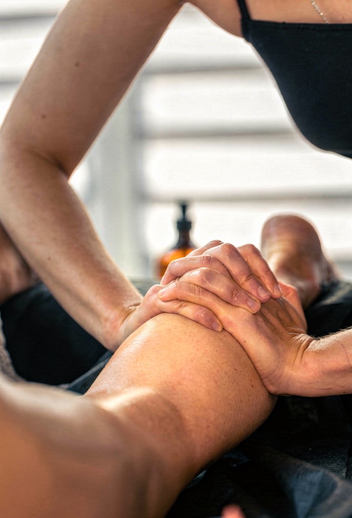 Sesión de fisioterapia en FisioEGE